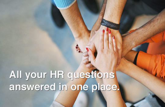 Welcome to the HR Service Center