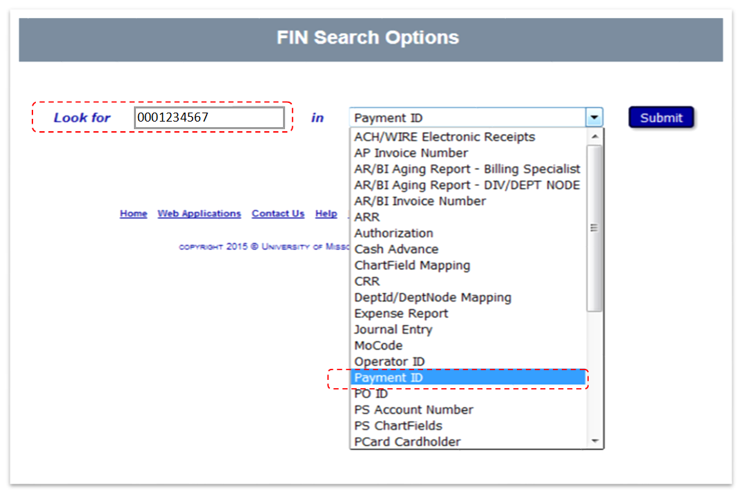 AP Check Inquires - screenshot and/or workflow