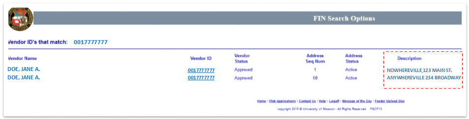 AP Check Inquires - screenshot and/or workflow
