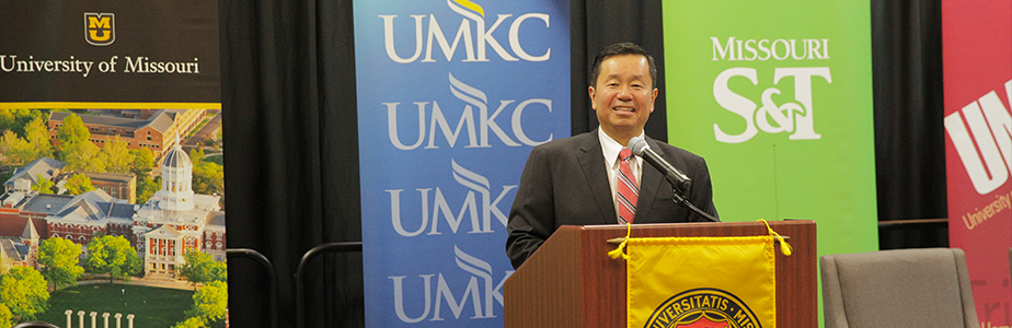University of Missouri System President Choi