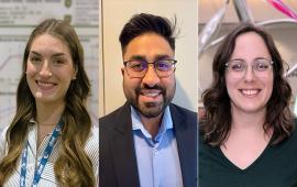 Three postdoctoral fellows named for 2025-2026.